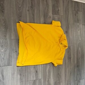 St. John Collection Yellow Polo Shirt